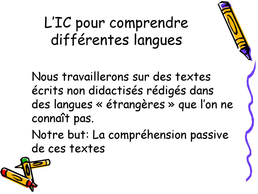 Lintercompr Hension Pour Enseigner Le Plurilinguisme Ppt T L Charger